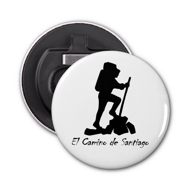 El Camino de Santiago  -  Bucket List Hike Bottle Opener (Front)