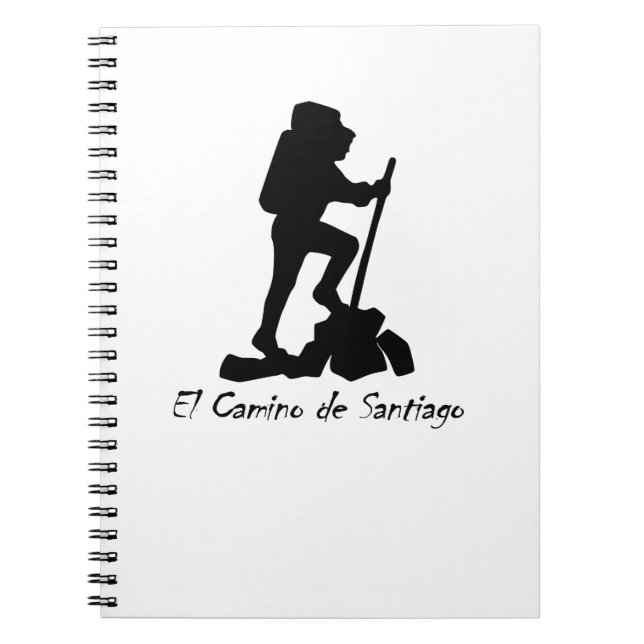 El Camino de Santiago  -  Bucket List Hike Notebook (Front)