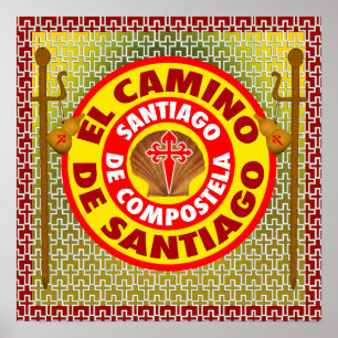 El Camino De Santiago Poster