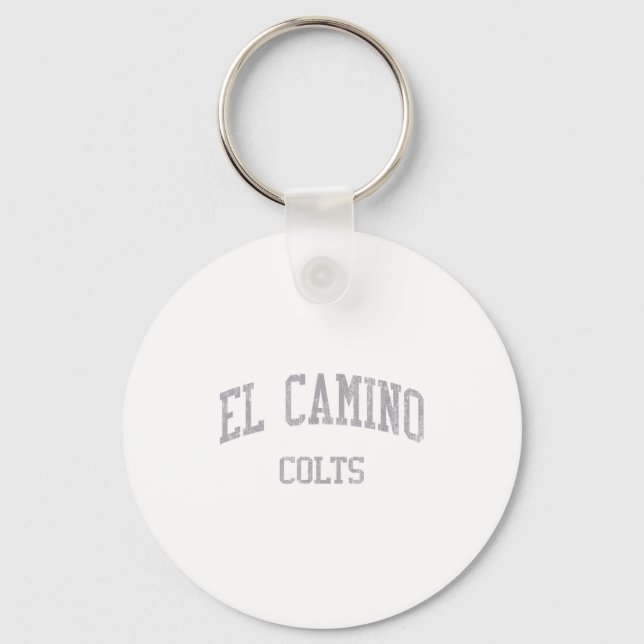 El Camino High School Hs South San Francisco Ca Vi Key Ring (Front)