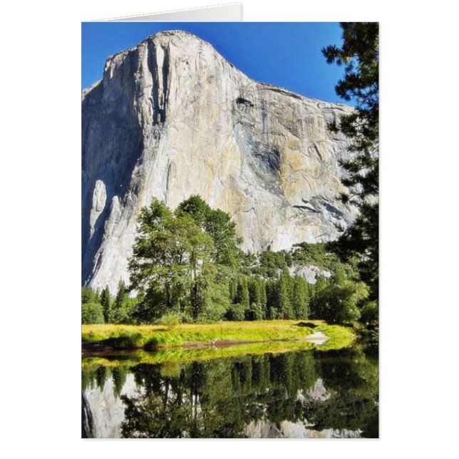 El Capitan And Merced River In Yosemite (Front)