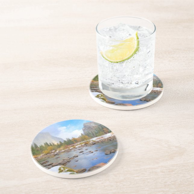 El Capitan and Three Brothers Coaster (Side)