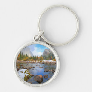 El Capitan and Three Brothers Key Ring