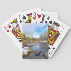 El Capitan and Three Brothers Playing Cards
