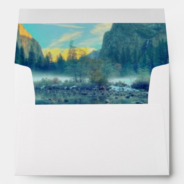 El Capitan and Three Brothers Reflection Envelopes (Back (Bottom))
