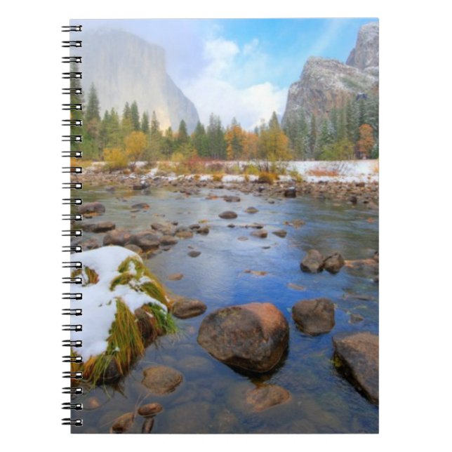 El Capitan and Three Brothers Spiral Notebook (Front)