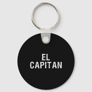 El Capitan Captain Of The Ship T Shirt Key Ring