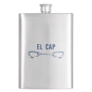 El Capitan Climbing Quickdraw Hip Flask