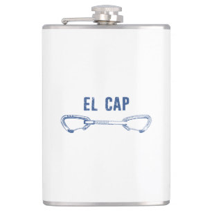 El Capitan Climbing Quickdraw Hip Flask