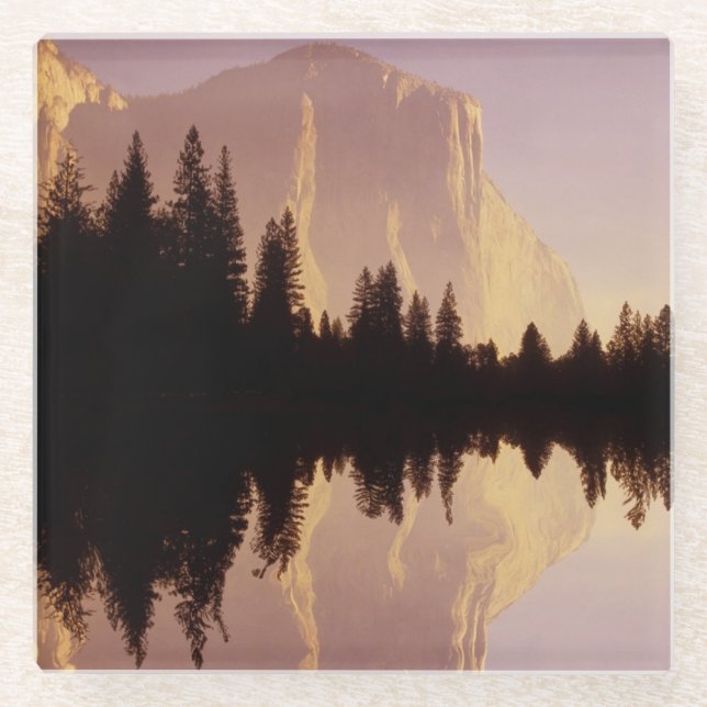 El Capitan Glass Coaster (Front)