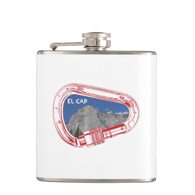 El Capitan Hip Flask (Front)