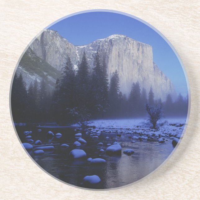 El Capitan Mountain, Yosemite National Park, Coaster (Front)