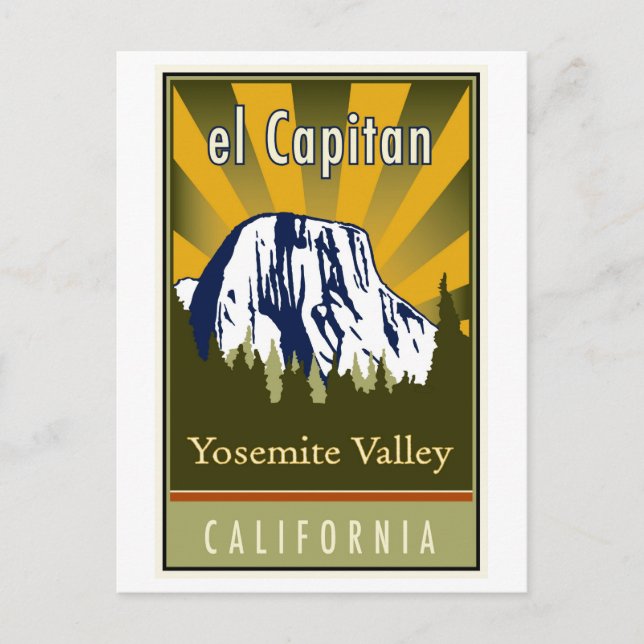 el Capitan Postcard (Front)
