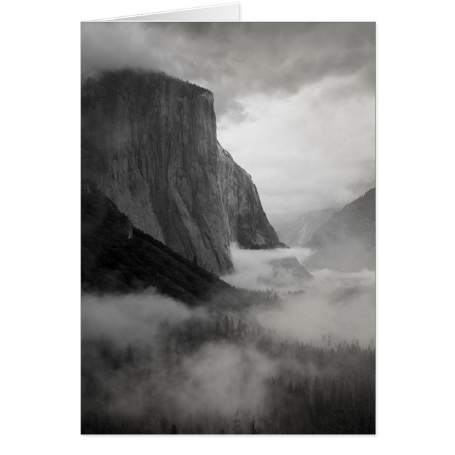 El Capitan With Swirling Mist (Front)