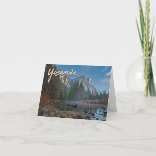 El Capitan Yosemite Notecard