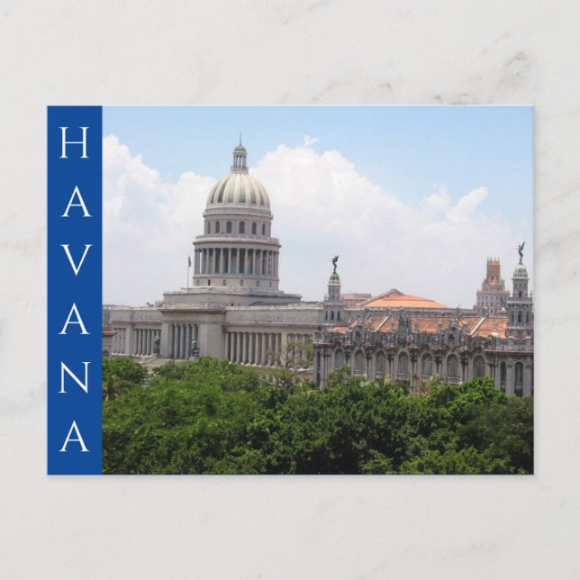 el capitolio havana postcard (Front)