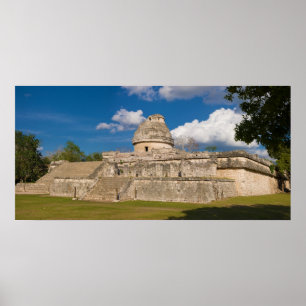El Caracol at Chichen Itza Poster
