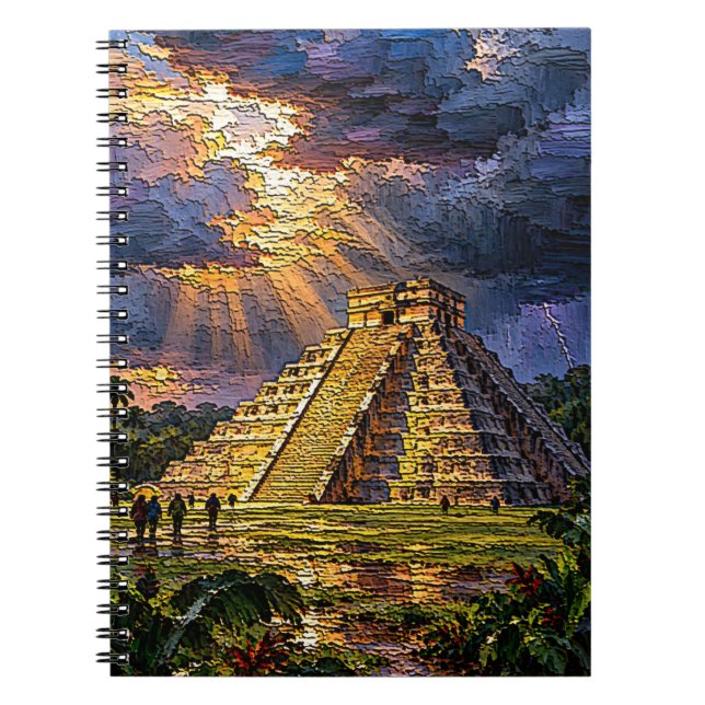El Castillo Before the Storm Notebook (Front)