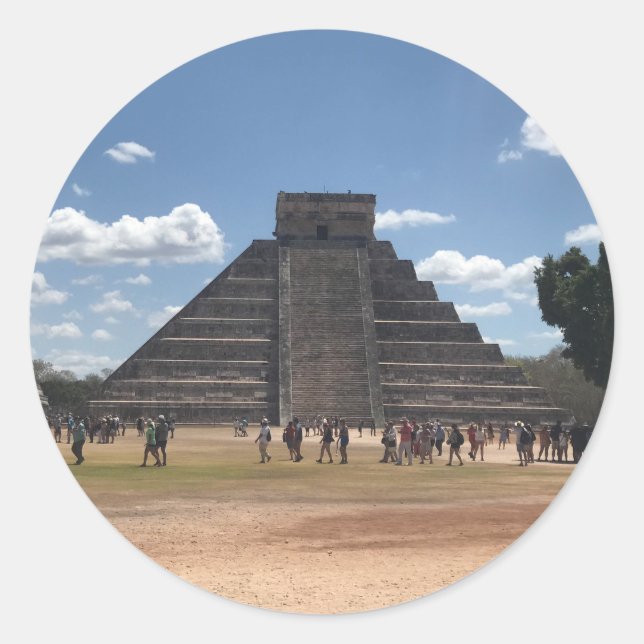El Castillo – Chichen Itza, Mexico #2 Stickers (Front)