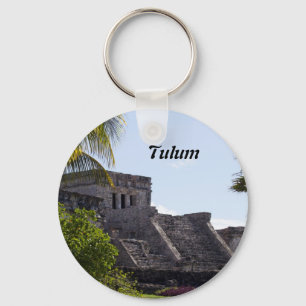 El Castillo de Tulum - Mayan ruins Key Ring