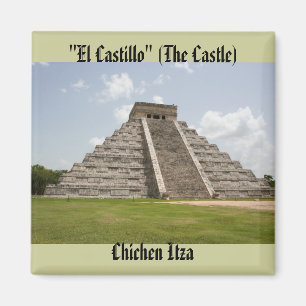 "El Castillo" (The Castle) at Chichen Itza Magnet