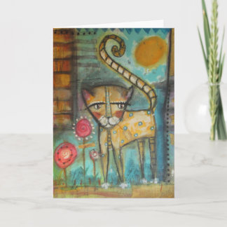el cat 5 x 7 card
