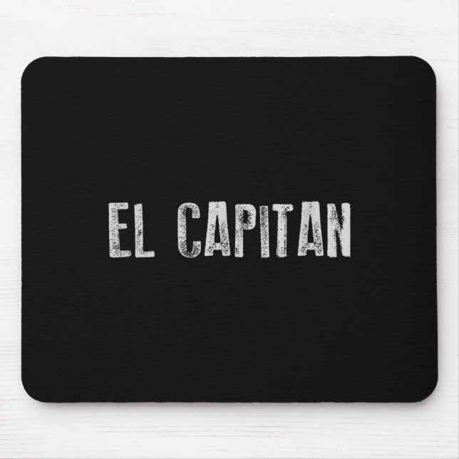 El Catan Boating Captain  Mouse Pad (Front)