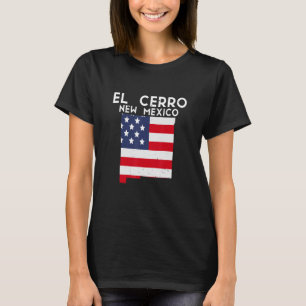 El Cerro USA State America Travel New Mexican New  T-Shirt