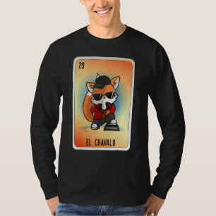 EL Chavalo Mexican Slang Lottery Bingo Cards T-Shirt
