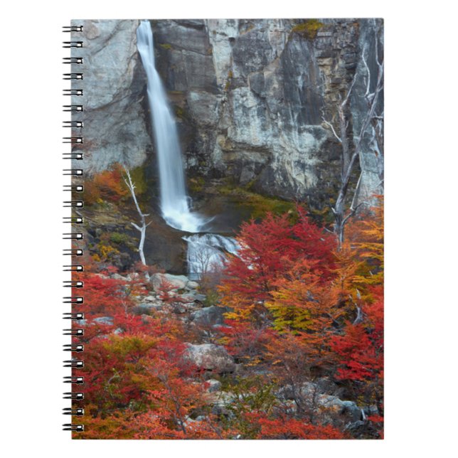 El Chorrillo Waterfall | Patagonia, Argentina Notebook (Front)