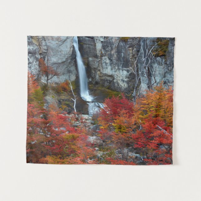 El Chorrillo Waterfall | Patagonia, Argentina Tapestry (Front (Horizontal))