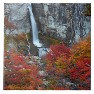 El Chorrillo Waterfall Patagonia, Argentina Tile