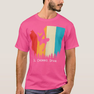 El Chorro Spain Rock Climbing Bouldering Mountain T-Shirt