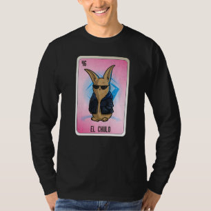El Chulo Mexican Slang Lottery Bingo Cards   T-Shirt
