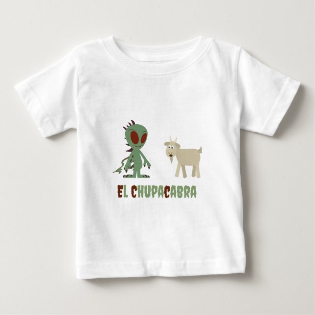 El Chupacabra Baby T-Shirt (Front)