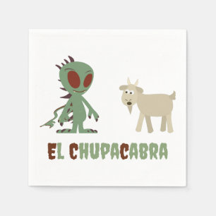 El Chupacabra Napkin