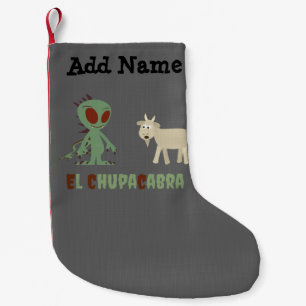 El Chupacabra Small Christmas Stocking