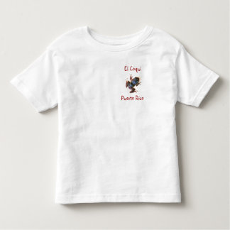 El Coqui, Puerto Rico Kid's T-shirt
