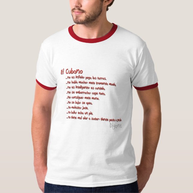 El Cubano T-Shirt (Front)