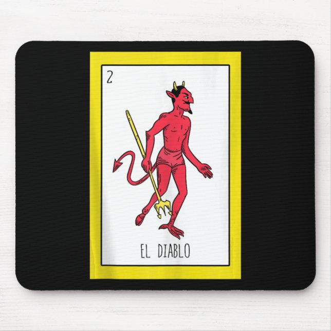 El Diablo Card Tank Top  Mouse Pad (Front)