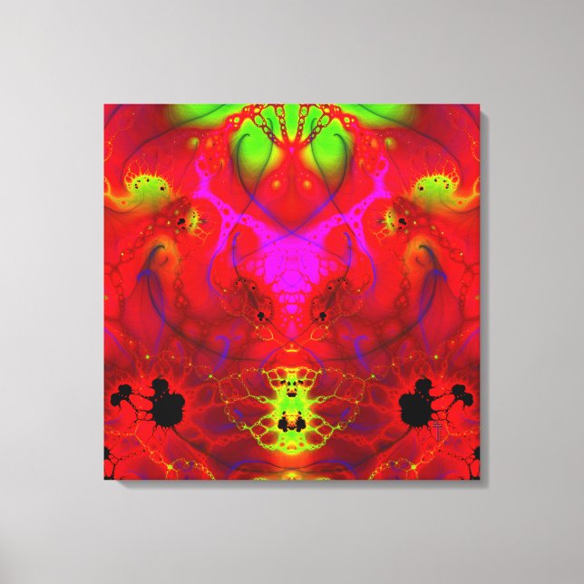El Diablo: The Devil  Wrapped Canvas Print (Front)