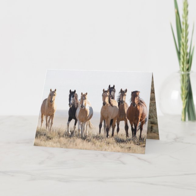 El Dorado and His Family Greeting Card (Front)