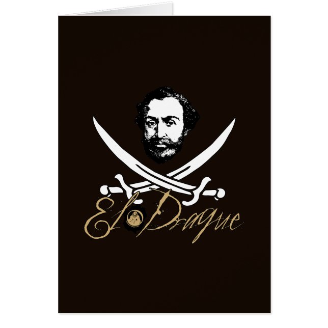 El Draque Pirate Insignia (Front)