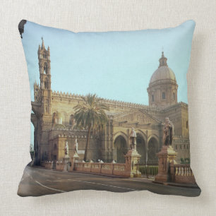El Duomo, founded by Walter, Archbishop of Palermo Cushion