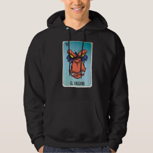 El Enojado Mexican Slang Lottery Bingo Cards Hoodie