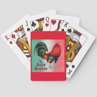 El Gallo Grande Playing Cards