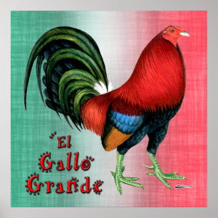 El Gallo Grande Poster