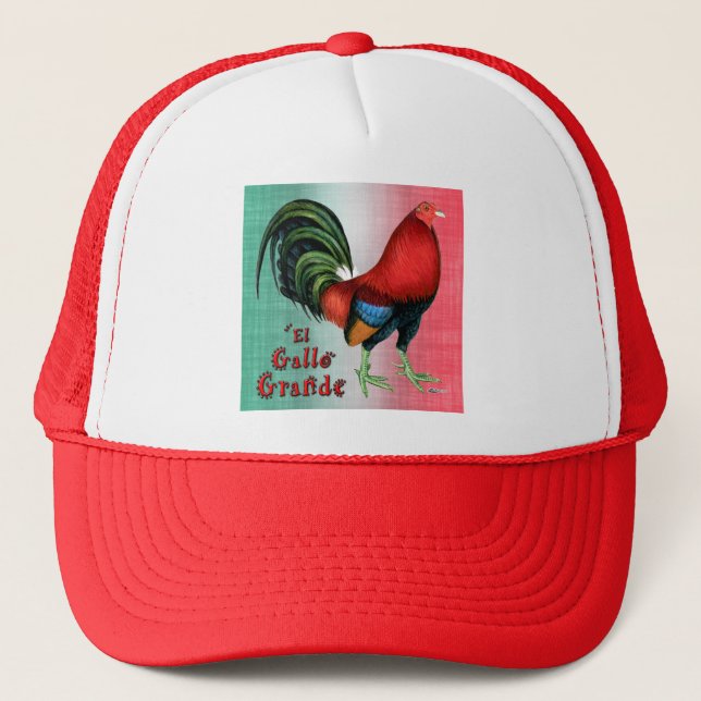 El Gallo Grande Trucker Hat (Front)