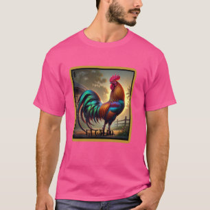 El Gallo Mexican Lottery Bingo Game Traditional Ca T-Shirt