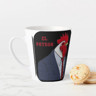 El Gallo Patron Latte Mug